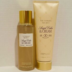 Victoria’s Secret NEW Angel Cake & Cream Fragrance Lotion & Mist